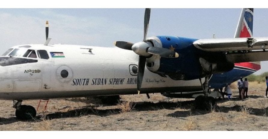 Incidente Antonov AN-26 Excursão de Pista Sudão do Sul