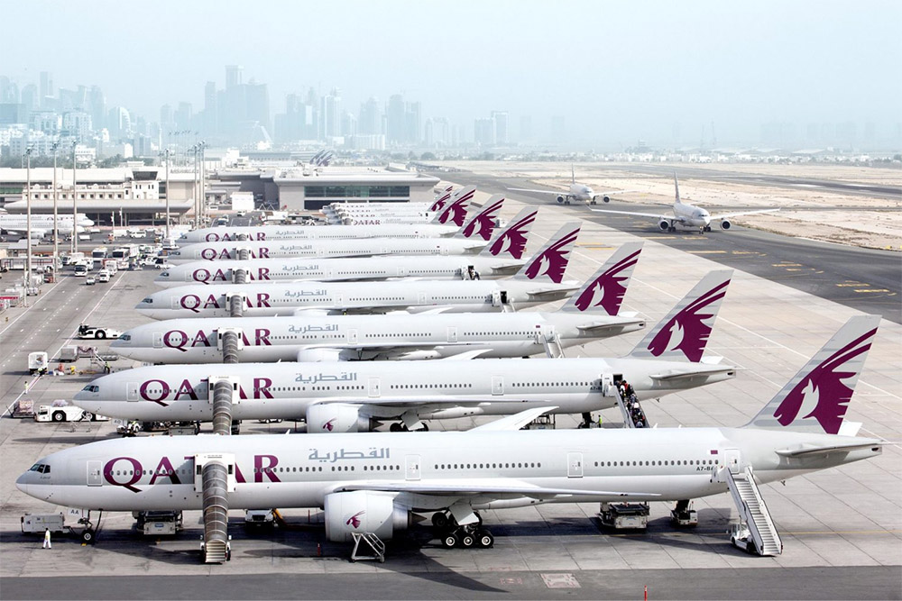 Frota Qatar Airways