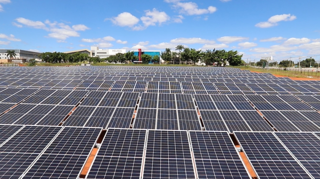Usina Geração Energia Solar Aeroporto Brasília