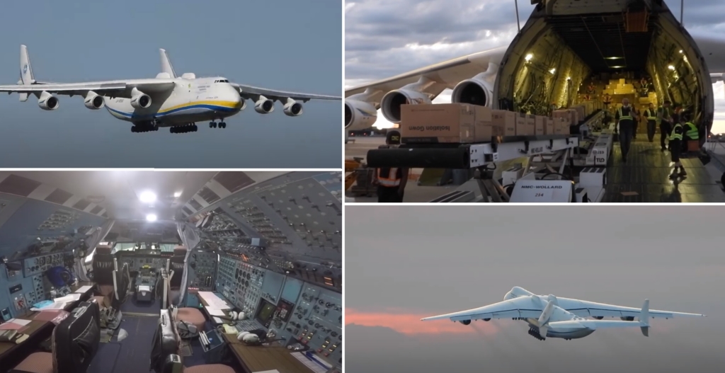 Vídeo Operação Antonov AN-225 Montréal Mirabel