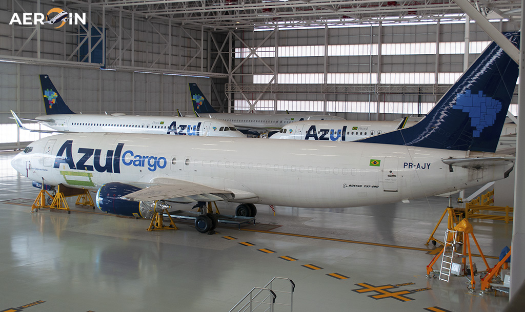 Reparo Azul Cargo 737-400F