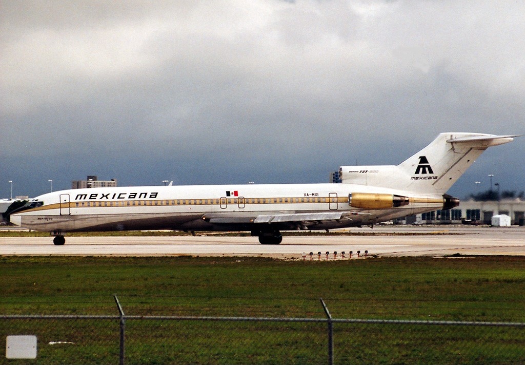 Avião Boeing 727 Mexicana de Aviación