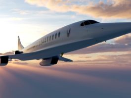 Avião Boom Supersonic Overture