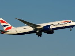 Avião Boeing 787-8 British Airways