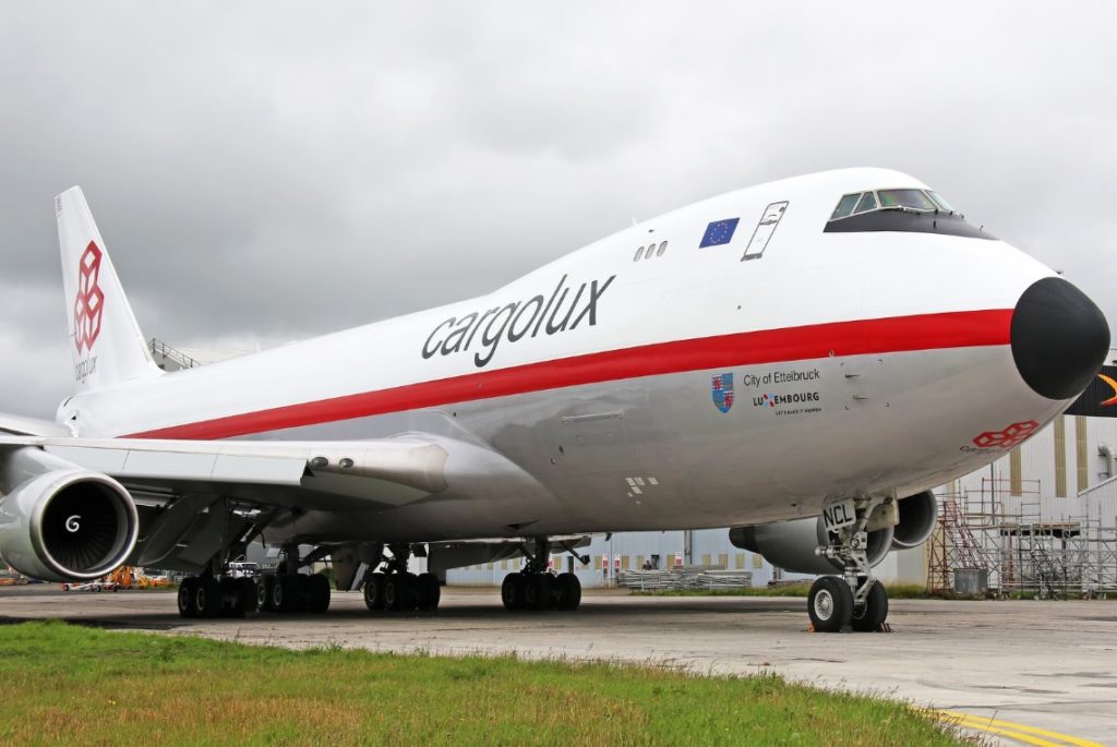 Avião Boeing 747-400F Cargolux