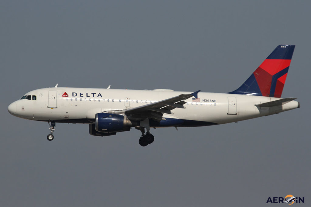 Avião Airbus A319 Delta Air Lines