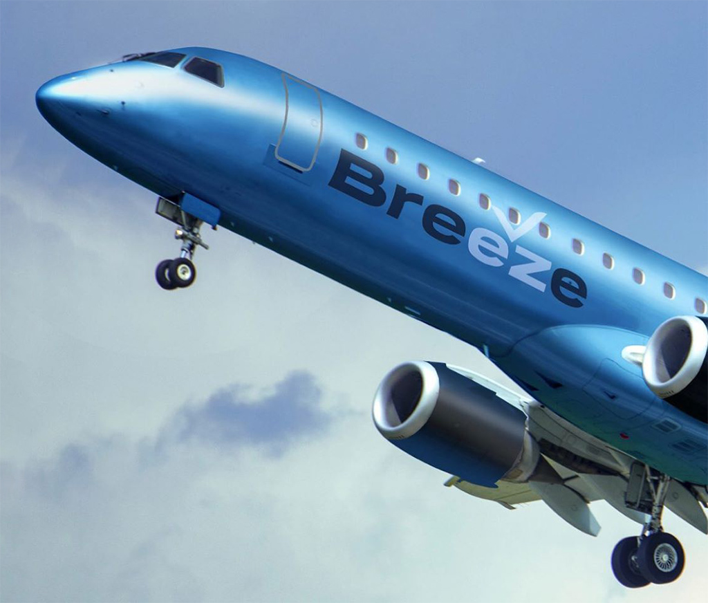Breeze Azul Embraer E195