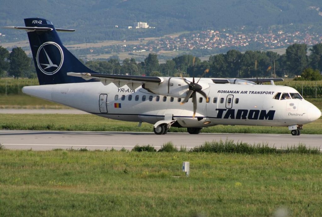 Avião ATR 42 TAROM Romênia