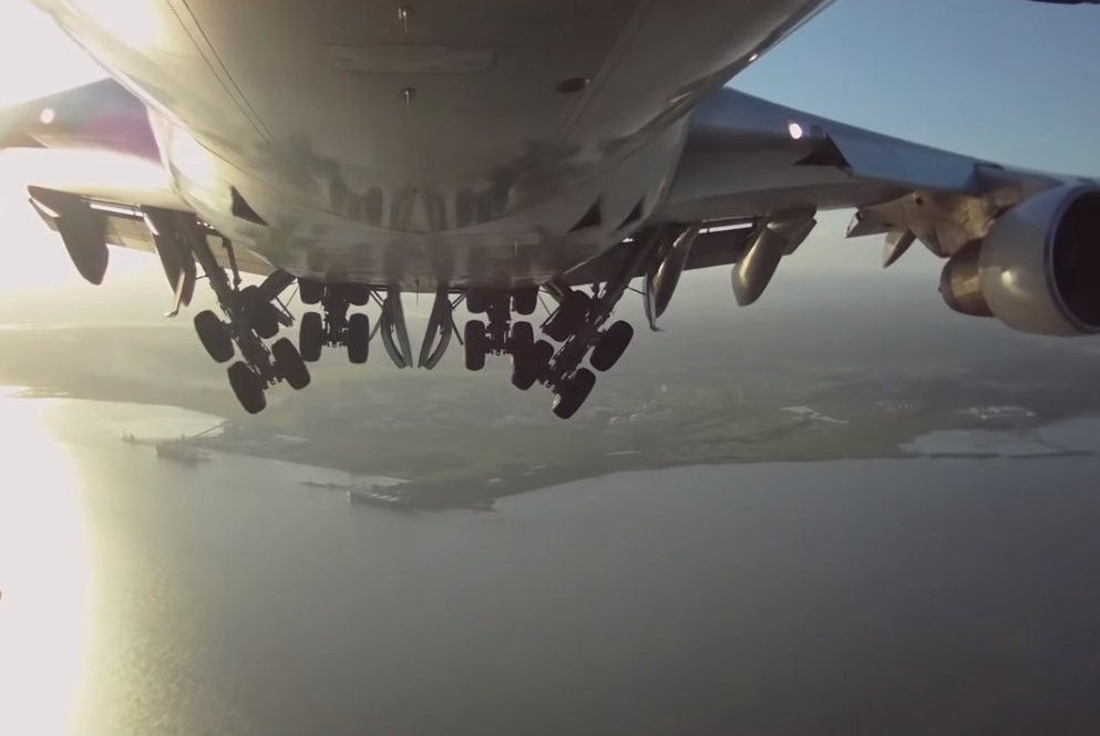 Vídeo 747-200 Câmera Trem de Pouso Nariz