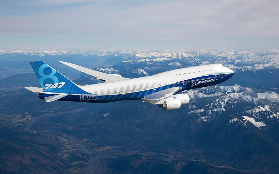Avião Boeing 747-8I