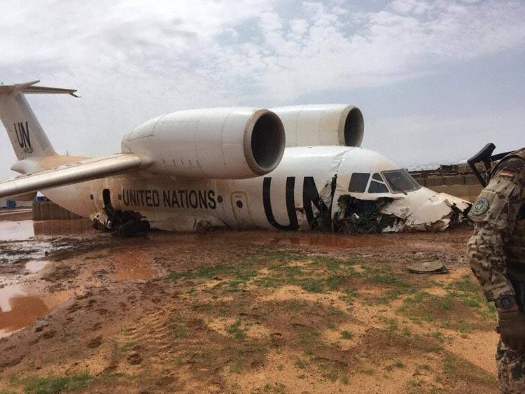 Acidente AN-74 UN ONU Mali