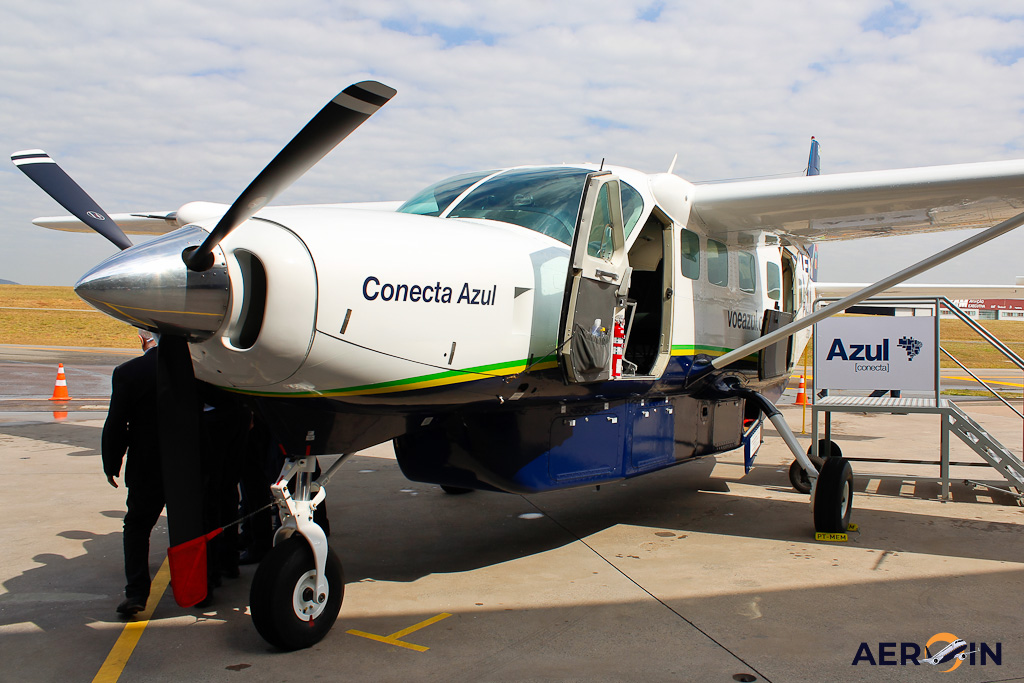 Azul Conecta Avião Cessna C208 Grand Caravan