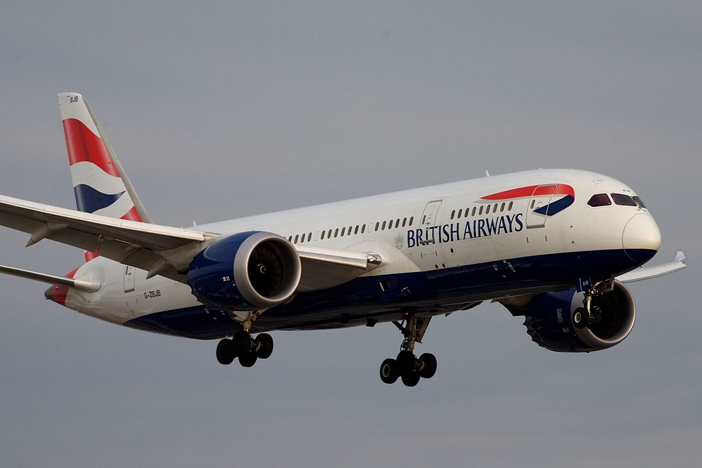 Avião Boeing 787-8 British Airways