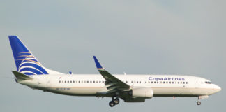 Alta temporada levará a Copa Airlines a aumentar seus voos no Aeroporto de Brasília Avião Boeing 737-800 Copa Airlines