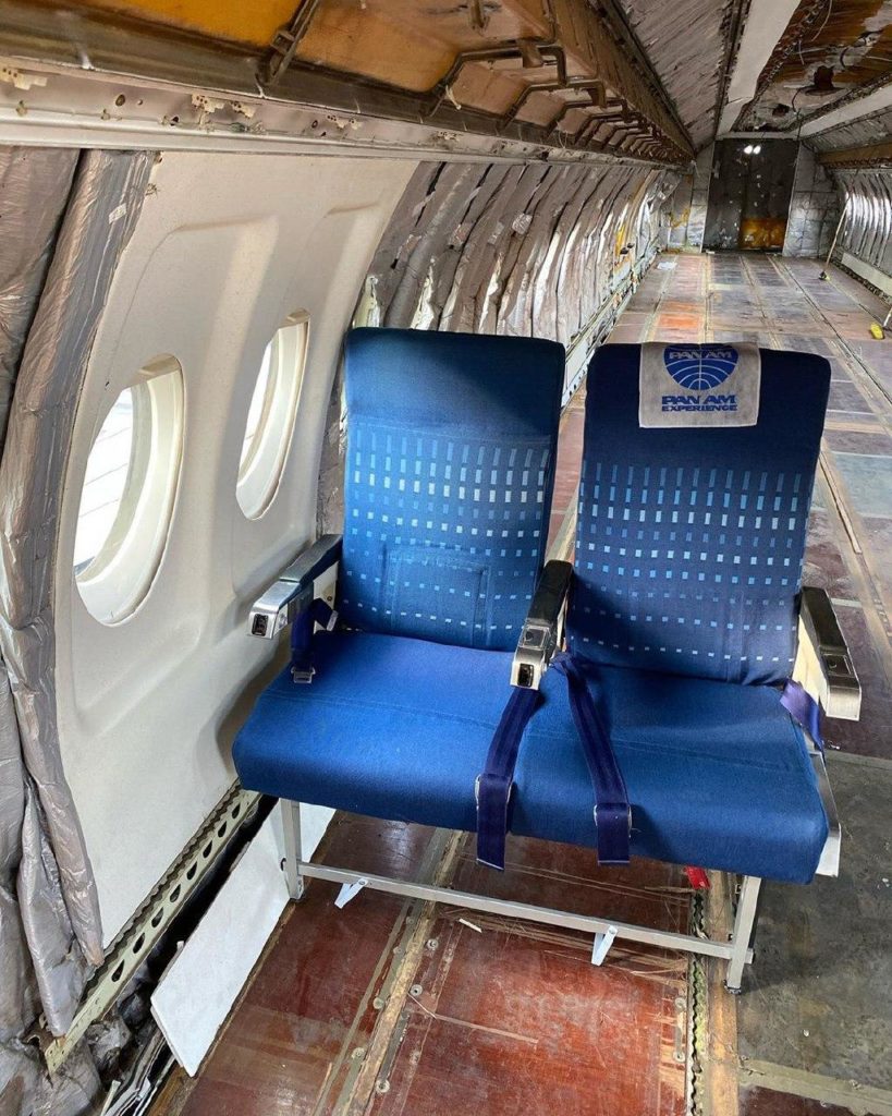 Interior Fokker 100 Pan Am Experience Brazil