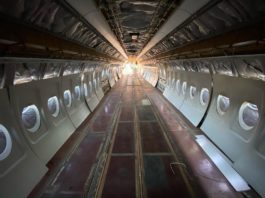 Interior Fokker 100 Pan Am Experience Brazil