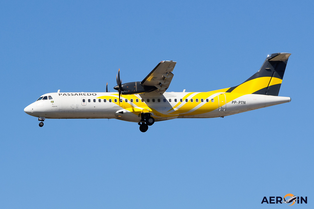 Avião ATR 72 VOEPASS Passaredo