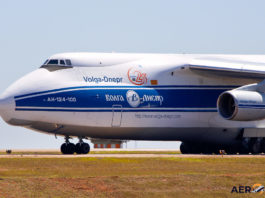 Avião Antonov AN-124 Ruslan Volga-Dnepr