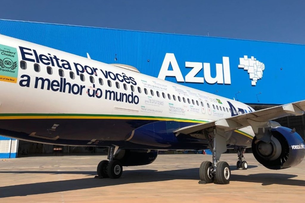 Azul é eleita melhor companhia aérea em pesquisa nacional