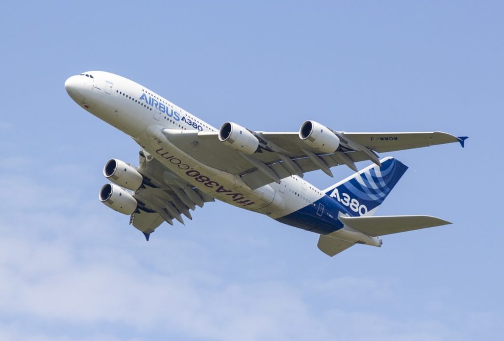 Arranca subasta histórica de piezas del avión de pasajeros más grande del mundo, el Airbus A380.