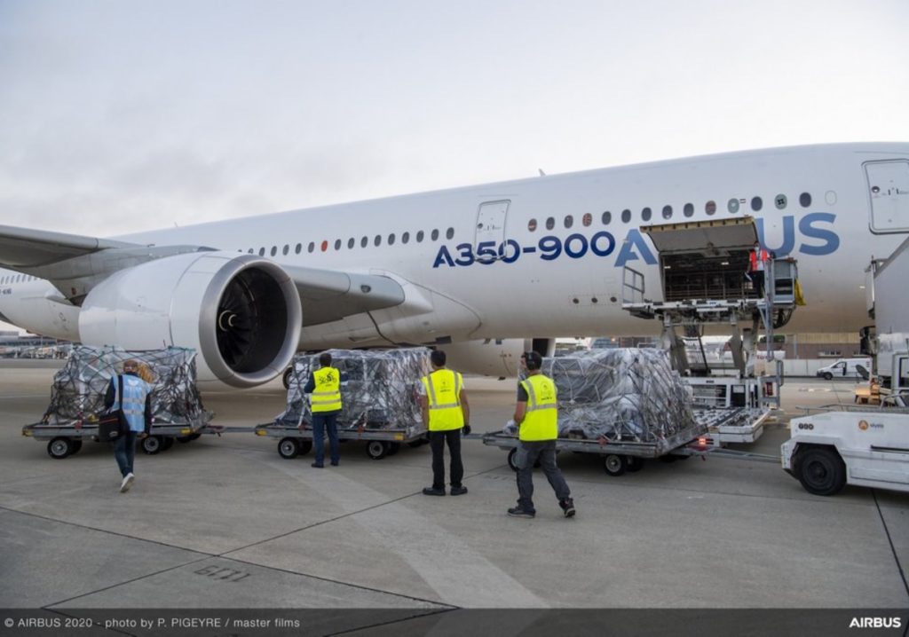 Airbus Missão Ajuda Beirute Líbano A350-900 XWB