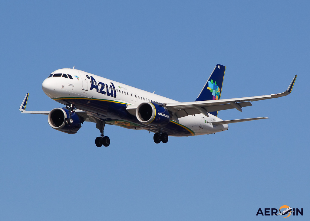 Avião Airbus A320neo Azul Linhas Aéreas