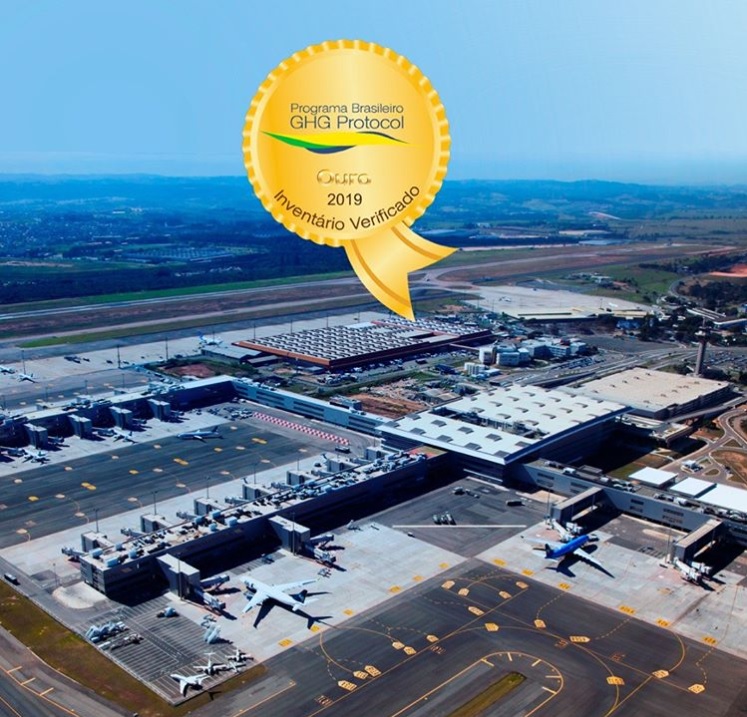 Aeroporto Viracopos Selo Ouro GHG Protocol Brasil Sustentabilidade