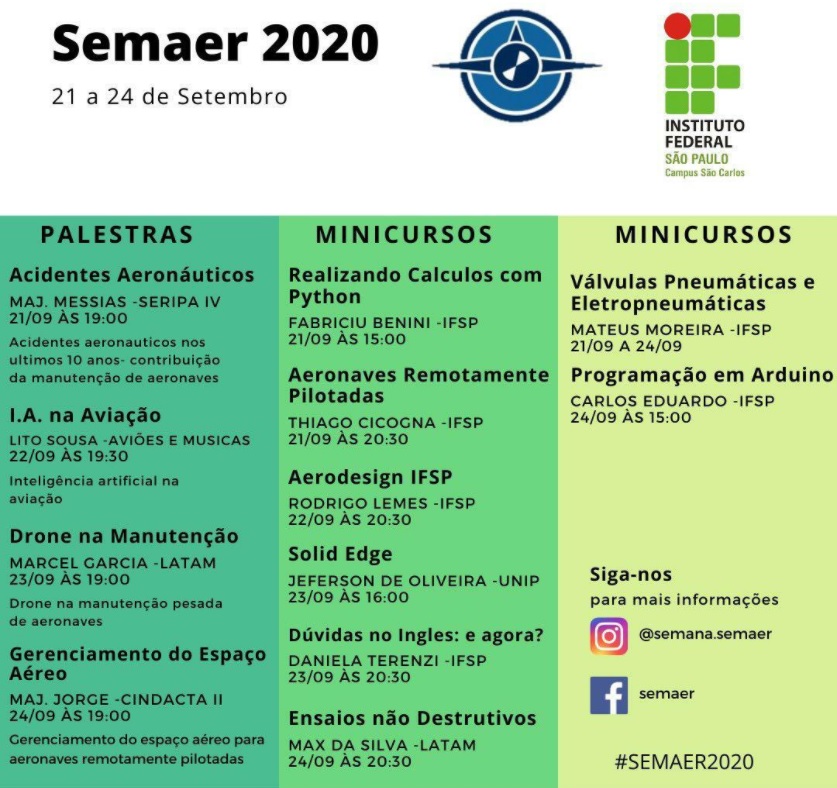 IFSP São Carlos SEMAER 2020
