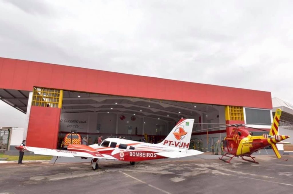 Hangar Corpo de Bombeiros Aeroporto Goiânia