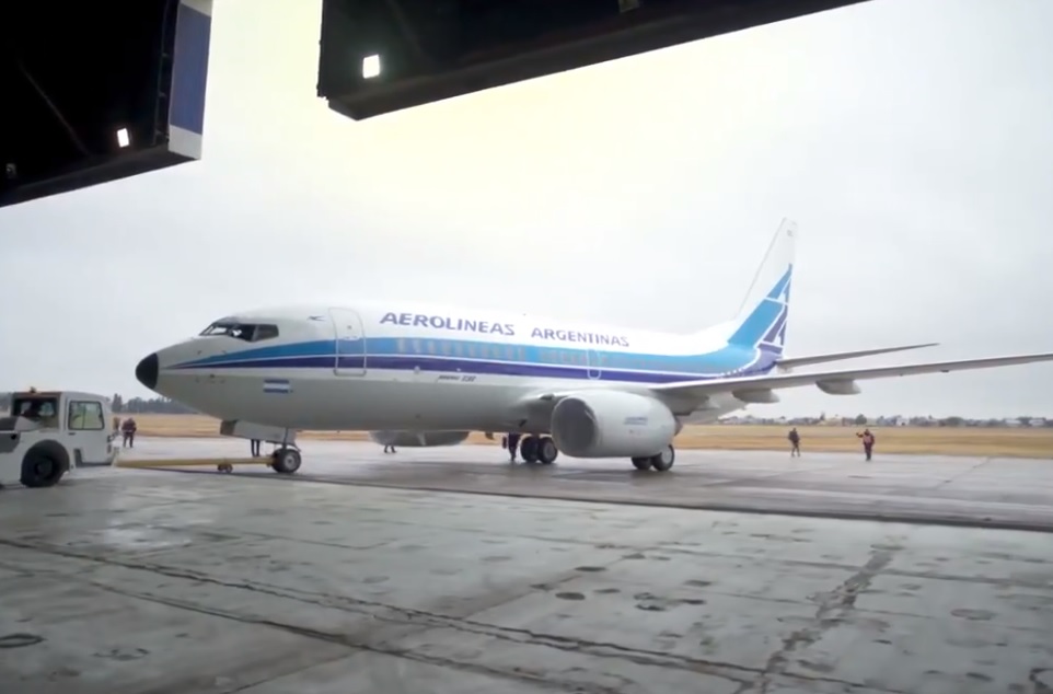 Boeing 737 Livery Retrô Aerolíneas Argentinas