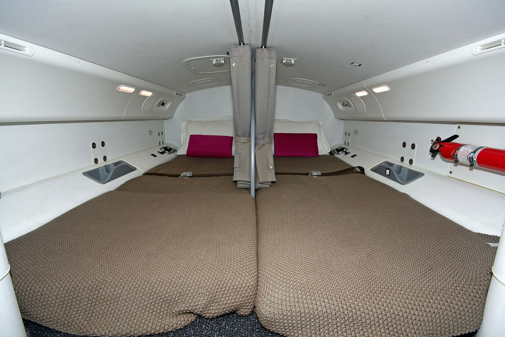 Sarcófago dormitório Boeing 787