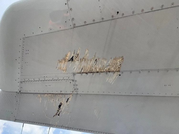 Incidente Asfalto Pista Danos Cauda A320 Avianca