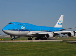 Avião Boeing 747-400M KLM