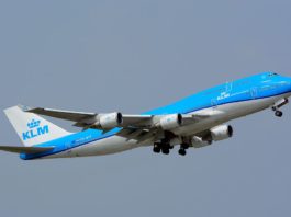 Avião Boeing 747-400M KLM