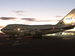 Avião Boeing 747SP NASA SOFIA