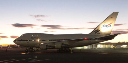 Avião Boeing 747SP NASA SOFIA