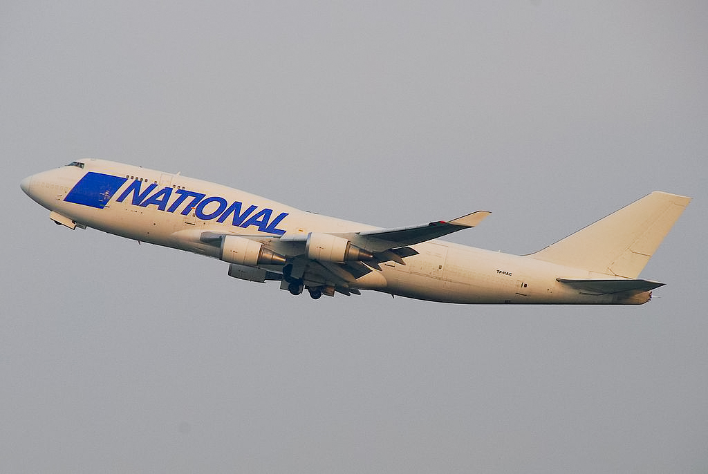 Avião Boeing 747-400F National Airlines Cargo
