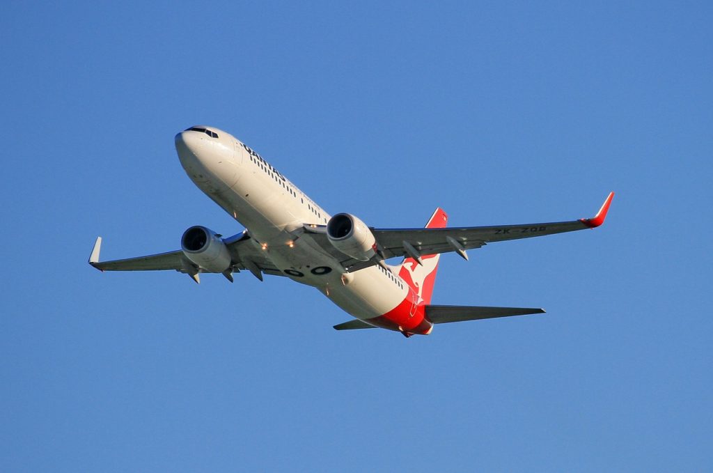 Avião Boeing 737-800 Qantas