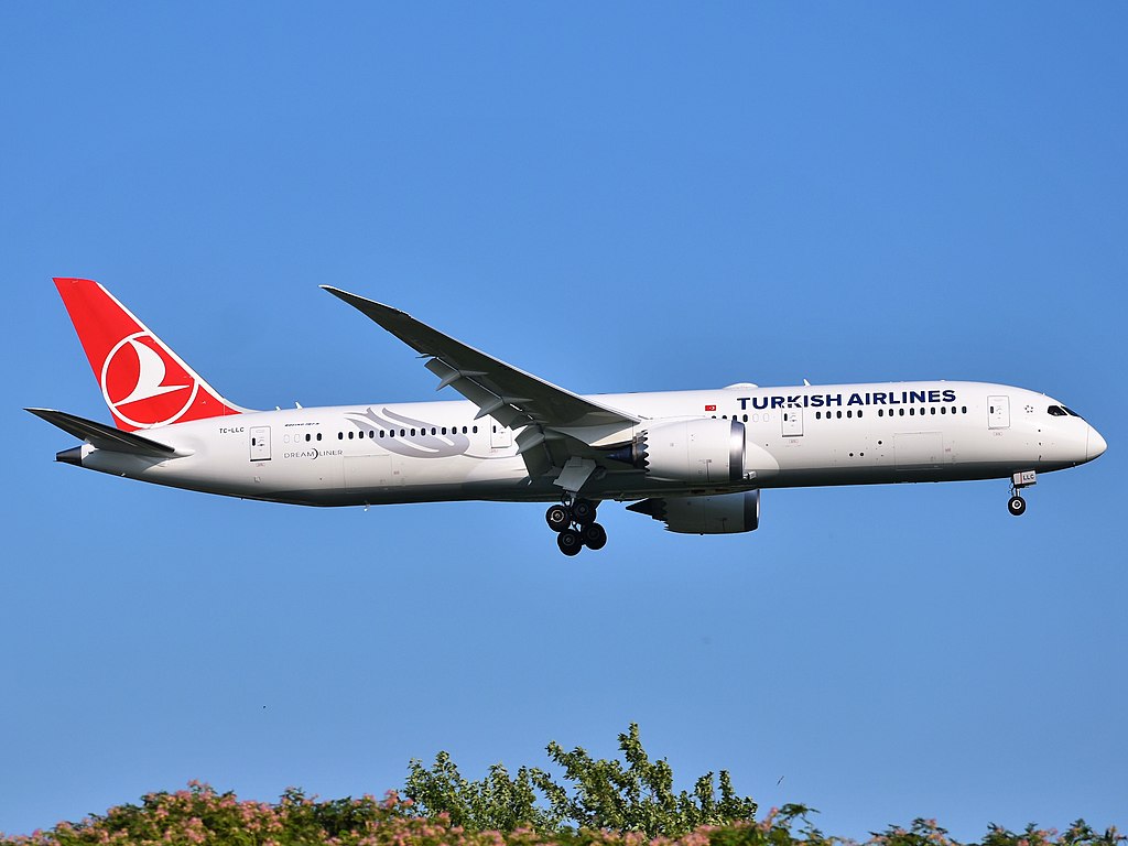 Avião Boeing 787-9 Dreamliner Turkish Airlines