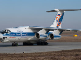 Avião Ilyushin IL-76TD Volga-Dnepr