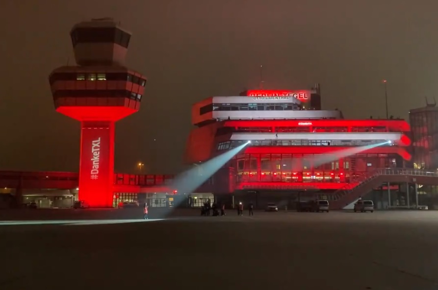 Aeroporto Berlim Tegel Despedida