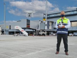 Aeroporto Florianópolis Drone Inspeção