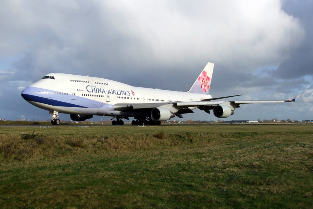 Avião Boeing 747-400 China Airlines