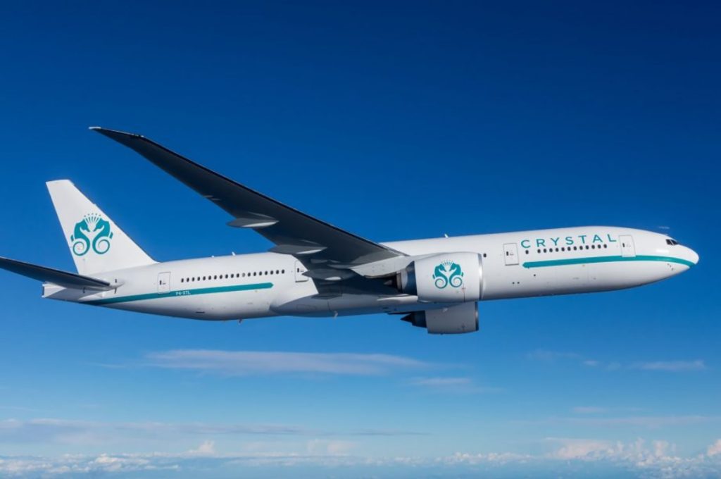 Avião Boeing 777-200 VIP Crystal Luxury Air