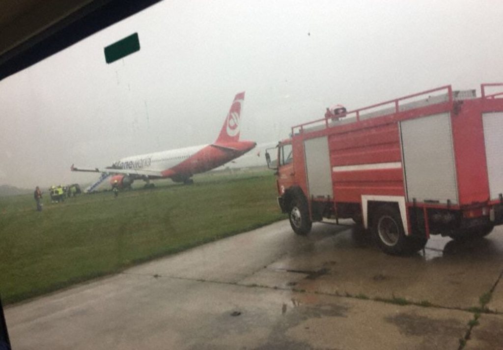 Incidente Airbus A320 Air Berlin Grama Sylt
