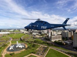 Helicóptero Leonardo AW119Kx PRF Polícia Rodoviária Federal