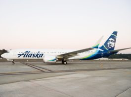 Avião Boeing 737 MAX 9 Alaska Airlines