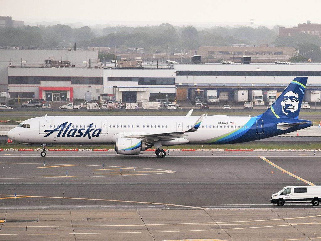 Avião Airbus A321 Alaska Airlines