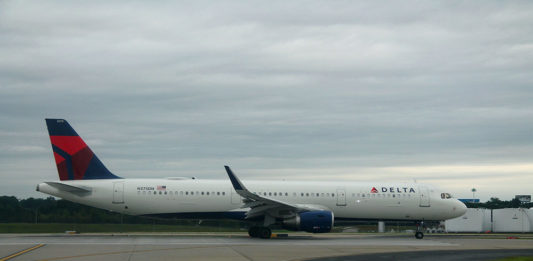 Avião Airbus A321 Delta Air Lines