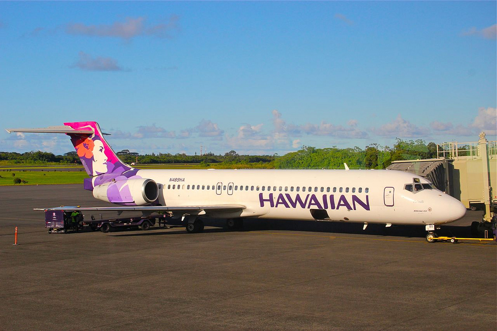 Avião Boeing 717 Hawaiian Airlines